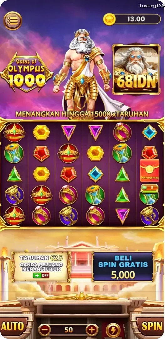 luxury138 Tangkapan Layar - APK Resmi